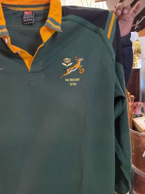 Rugby Players Jersey: Springbok u 23 no 25