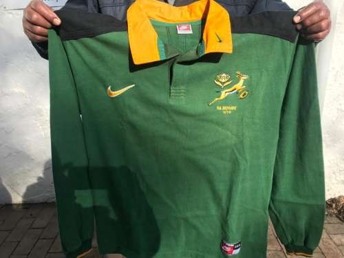 Rugby Match Jersey : SA u 19 , no 21
