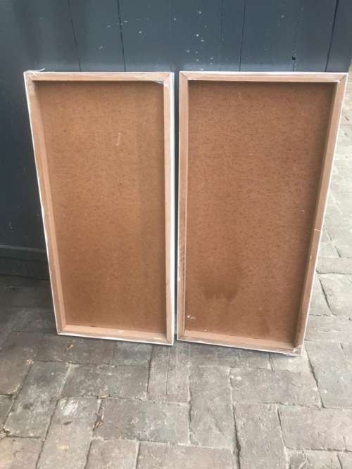 Pair of Original Boswell Wilkie Circus Posters ( Blocked , 68 x 33 cm each )