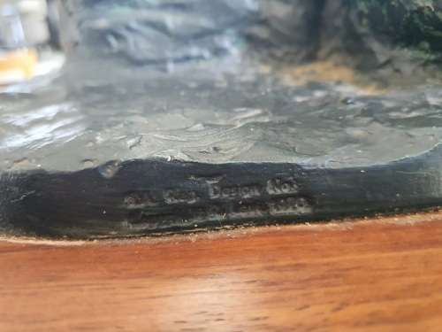 Rare Sculpture : The Waiting by Irena Georgiou ( 40 x 42 x 22 cm )