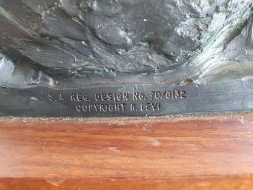 Rare Sculpture : The Waiting by Irena Georgiou ( 40 x 42 x 22 cm )