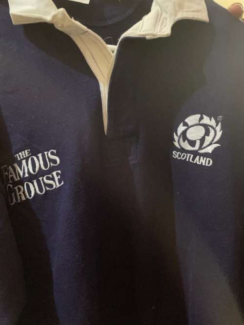 Rugby Match Jersey : Scotland no 3