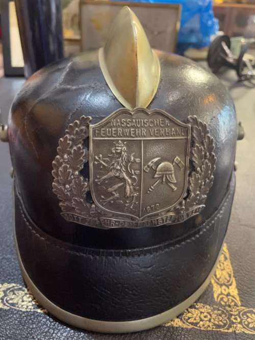 German Firemans Helmet