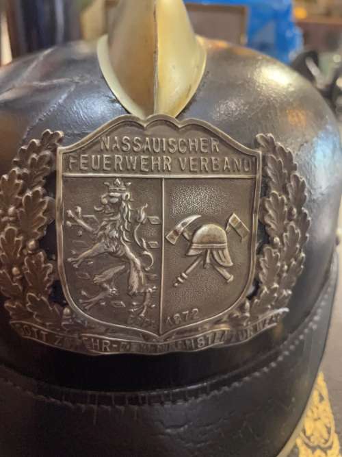 German Firemans Helmet