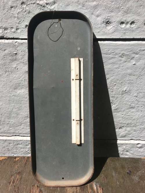Tinplate Super Glatex Paint Thermometer , 1950`s ( 41 x 15cm )