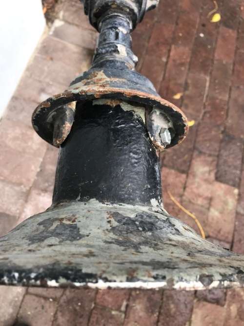 Beautiful Cast Iron Streetlamp ( 90 x 46 cm )
