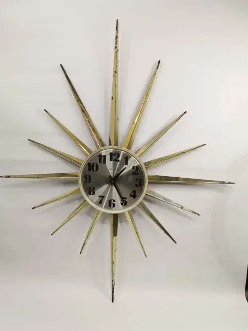 Retro Verichron Starburst Clock