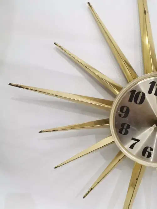 Retro Verichron Starburst Clock