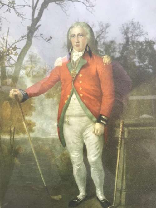 Framed Print: Society of Gholfers at Blackheath