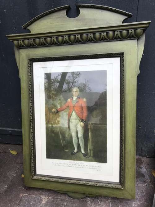 Framed Print: Society of Gholfers at Blackheath