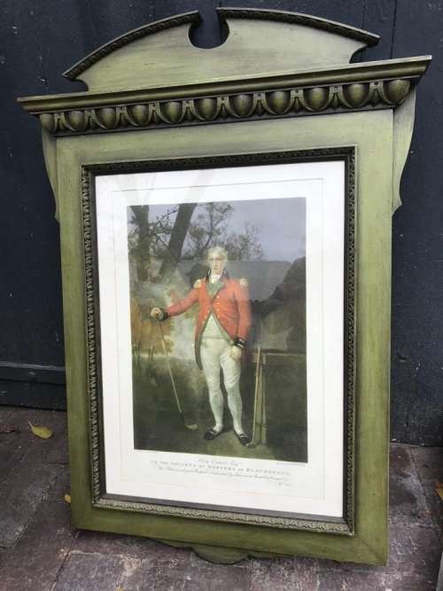 Framed Print: Society of Gholfers at Blackheath