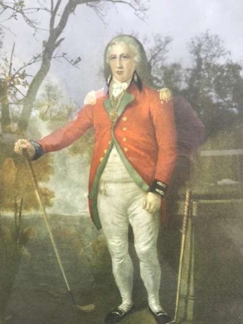 Framed Print: Society of Gholfers at Blackheath