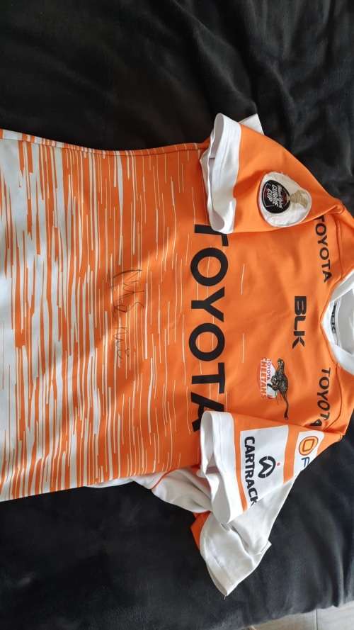 Rugby Match Jersey : Free State Cheetahs no 2
