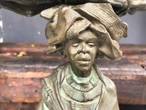 Bronze of Xhosa Woman : Owen Llewellyn Davies