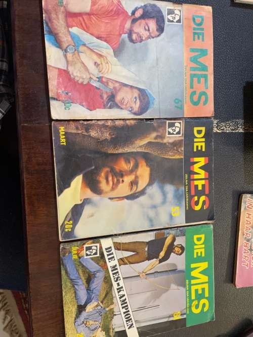 Photobooks: Die Mes , 3 Books