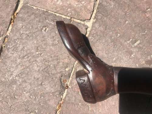 Boer War : POW Kierie signed POW 1901 ( 90 cm , heavy item)