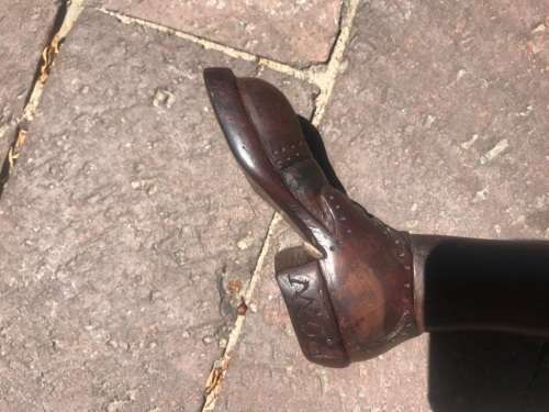 Boer War : POW Kierie signed POW 1901 ( 90 cm , heavy item)