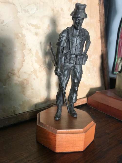 SADF Soldier on Stand ( 24 cm )