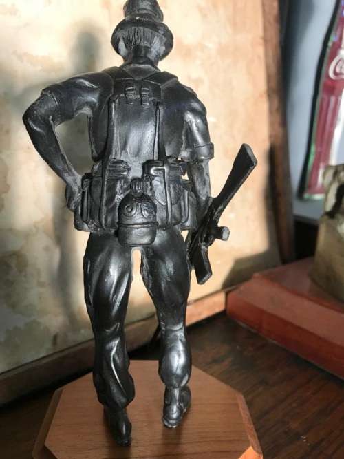 SADF Soldier on Stand ( 24 cm )