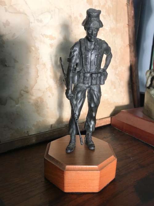 SADF Soldier on Stand ( 24 cm )