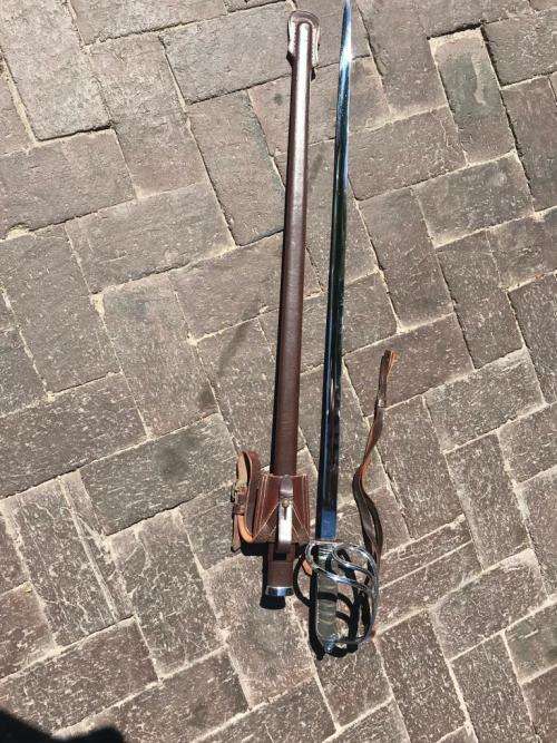 SADF Sword with Scabbard , Blade by Soligen