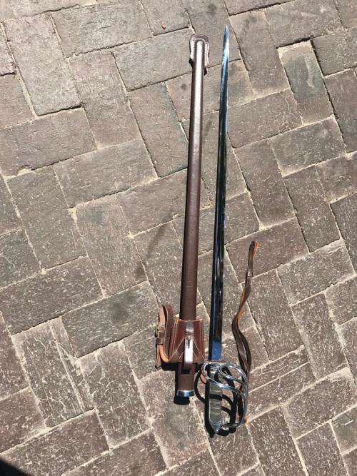 SADF Sword with Scabbard , Blade by Soligen