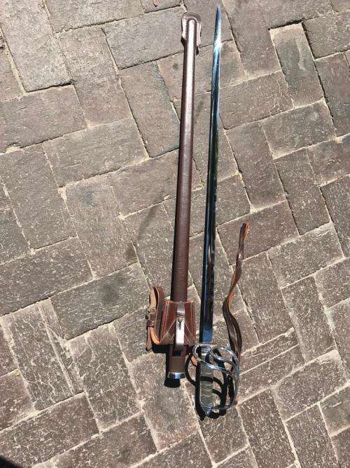 SADF Sword with Scabbard , Blade by Soligen