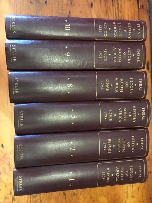 G Theal : History of South Africa , Complete Set of 11 Books , 4th Edition