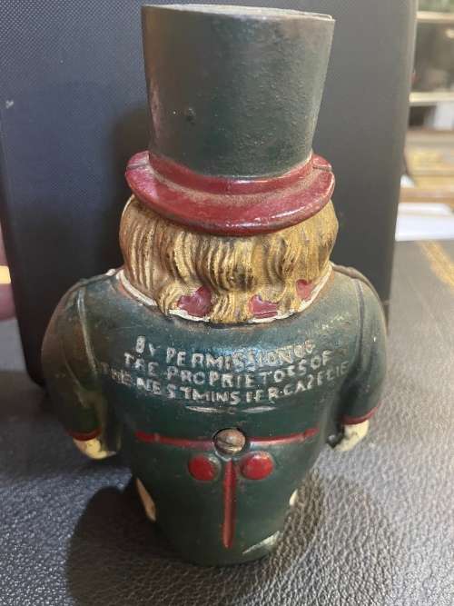 Boer War :Paul Kruger Cast Iron Moneybox
