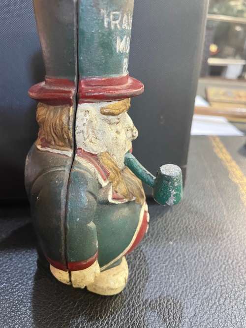 Boer War :Paul Kruger Cast Iron Moneybox