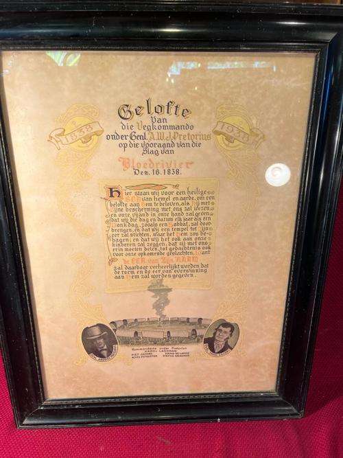 Africana Print: Die Gelofte