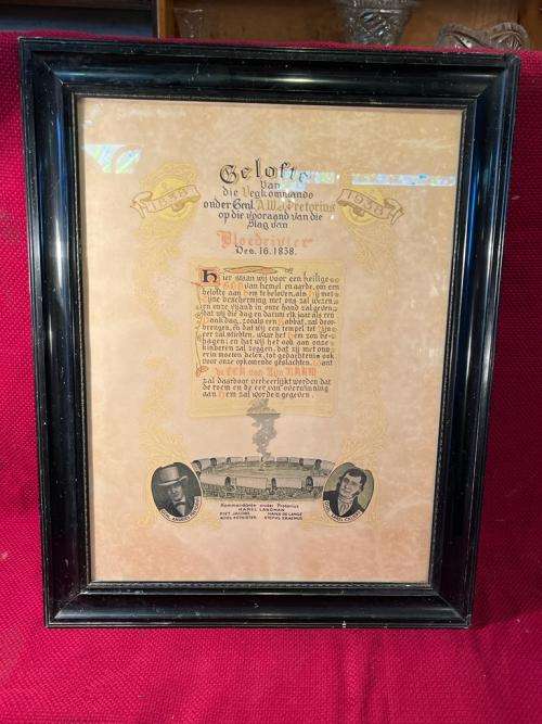 Africana Print: Die Gelofte