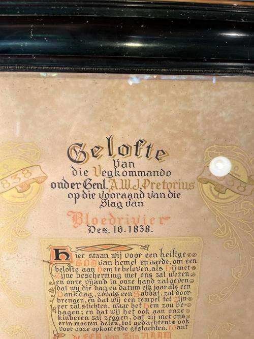 Africana Print: Die Gelofte