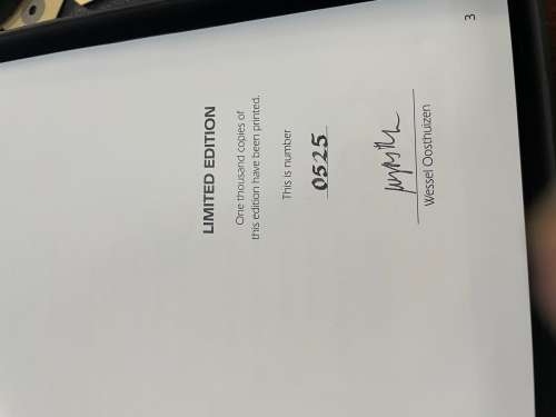 Rare Book: Portrait of Rugby by Wessel Oosthuizen ( Limited Edition in original box )