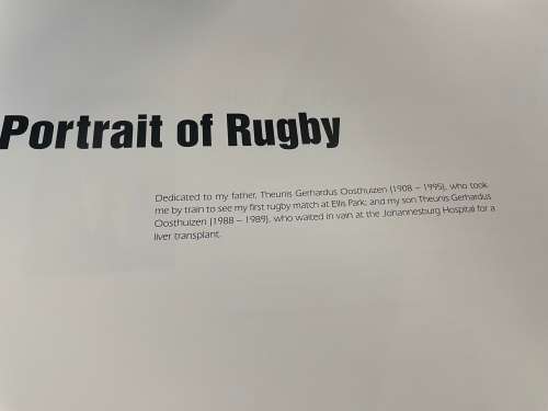 Rare Book: Portrait of Rugby by Wessel Oosthuizen ( Limited Edition in original box )
