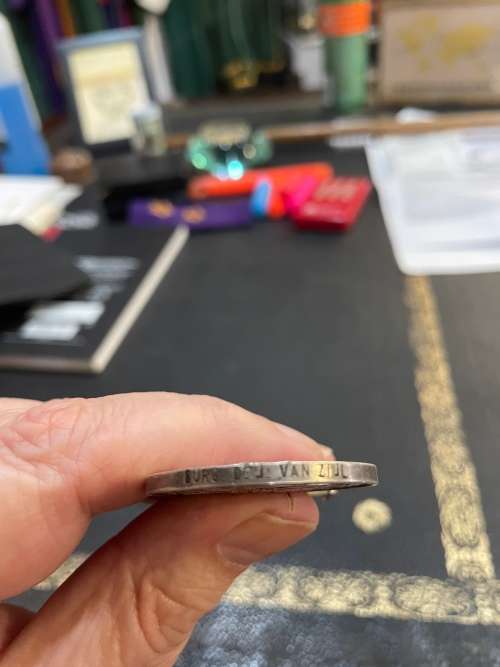 Boer War Medal : Burger D. J. van Zijl