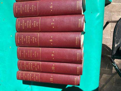 G Theal : History of South Africa , Complete Set of 11 Books , 4th Edition