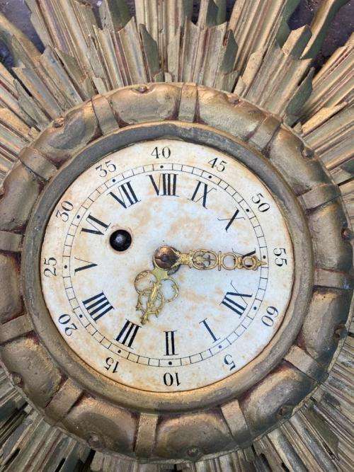 Vintage Midcentury Starburst Clock ( 44 cm )