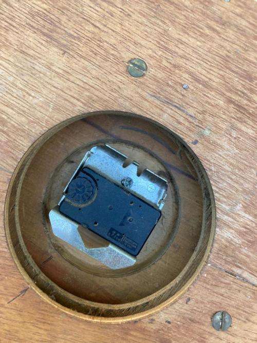 Vintage Midcentury Starburst Clock ( 44 cm )