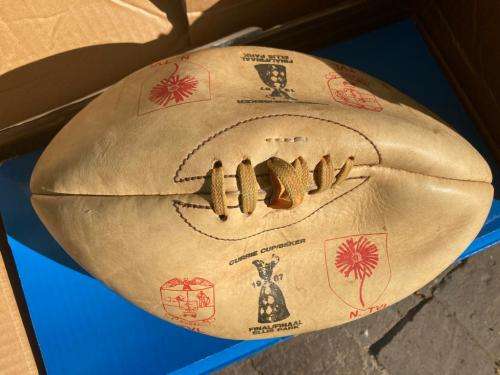 Rugby Ball: Genuine Leather , Curriecup Final 1987, Tvl vs NTvl