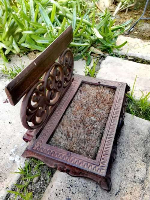 Victorian Cast Iron Bootscraper