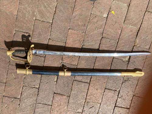 Vintage US Field Officers Sword model 1850
