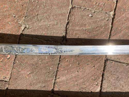 Vintage US Field Officers Sword model 1850