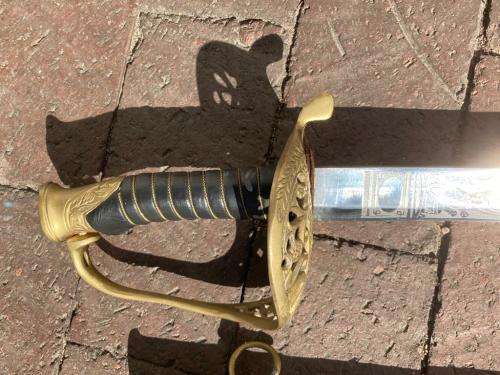 Vintage US Field Officers Sword model 1850