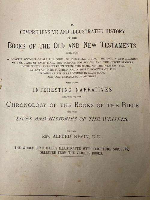 English Bible : Pronouncing Parallel Bible circa 1800`s