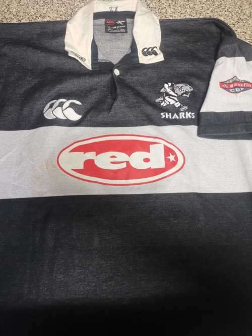 Rugby Match Jersey: Sharks no 21
