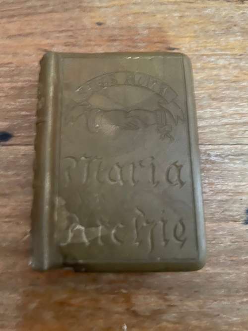 Boer War: Stone carved Book uit Kimberley Tronk