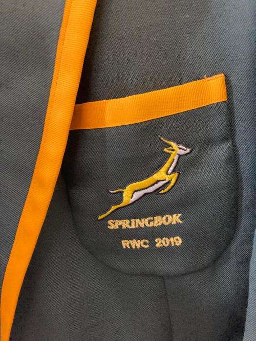 Rugby Springbok Blazer : Players Blazer Worldcup 2019