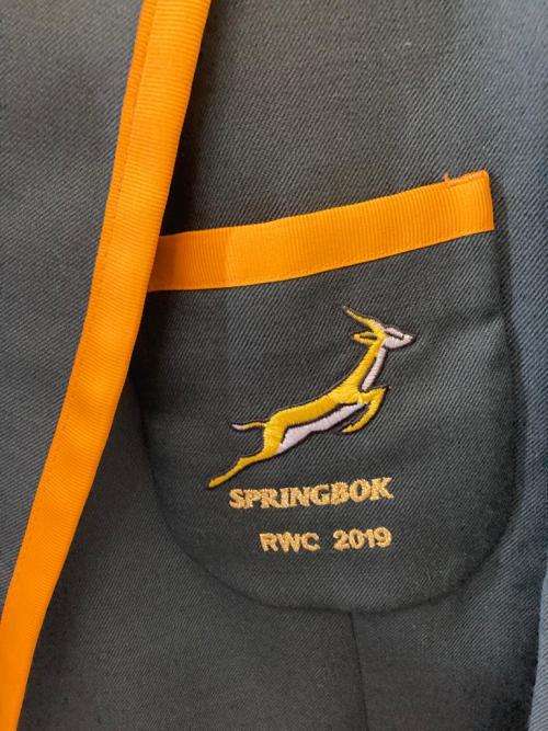 Rugby Springbok Blazer : Players Blazer Worldcup 2019