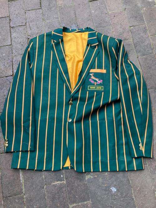 Rugby Springbok Blazer : Rare 1995 Worldcup Butchers Blazer